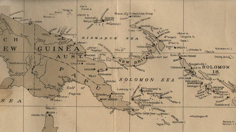 New Guinea map