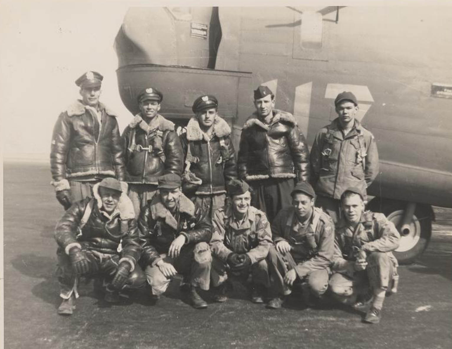 Breece Crew photo December 1944 at Tonopah Nevada