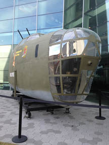 b24 nose at museum