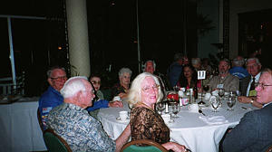 Get acquainted dinner, 11/9/00: Table 11