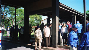 Randolph AFB, 11/10, Officers Club luncheon