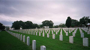 Fort Sam Houston, 11/11/00: National Cemetery