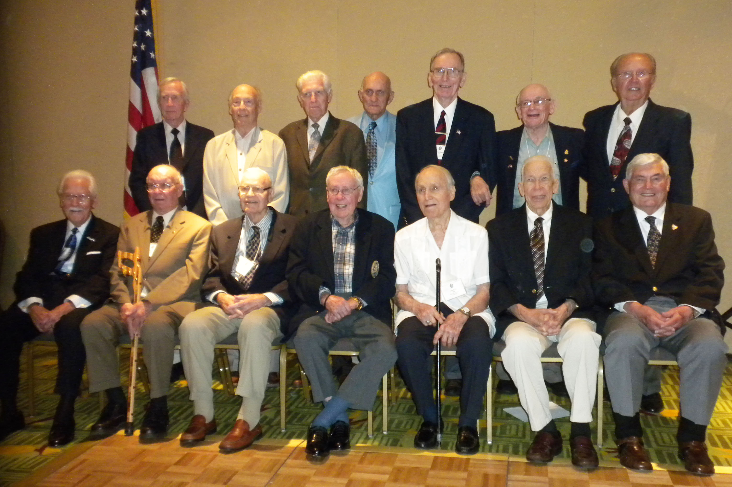 WW2 Vets at 380th 2011 Reunion